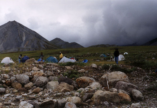 [Campsite in the Brooks Range]