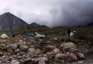 [Campsite in the Brooks Range]